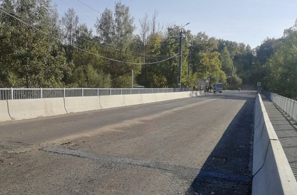 По мосту через Томну в Кинешме открыли двустороннее движение 